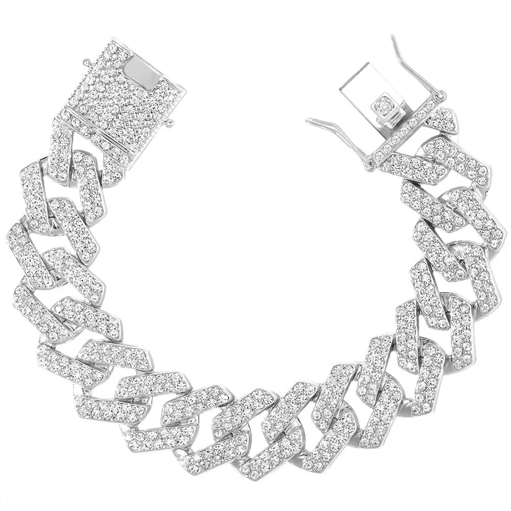 14MM Cuban Link Chain Bracelet-11