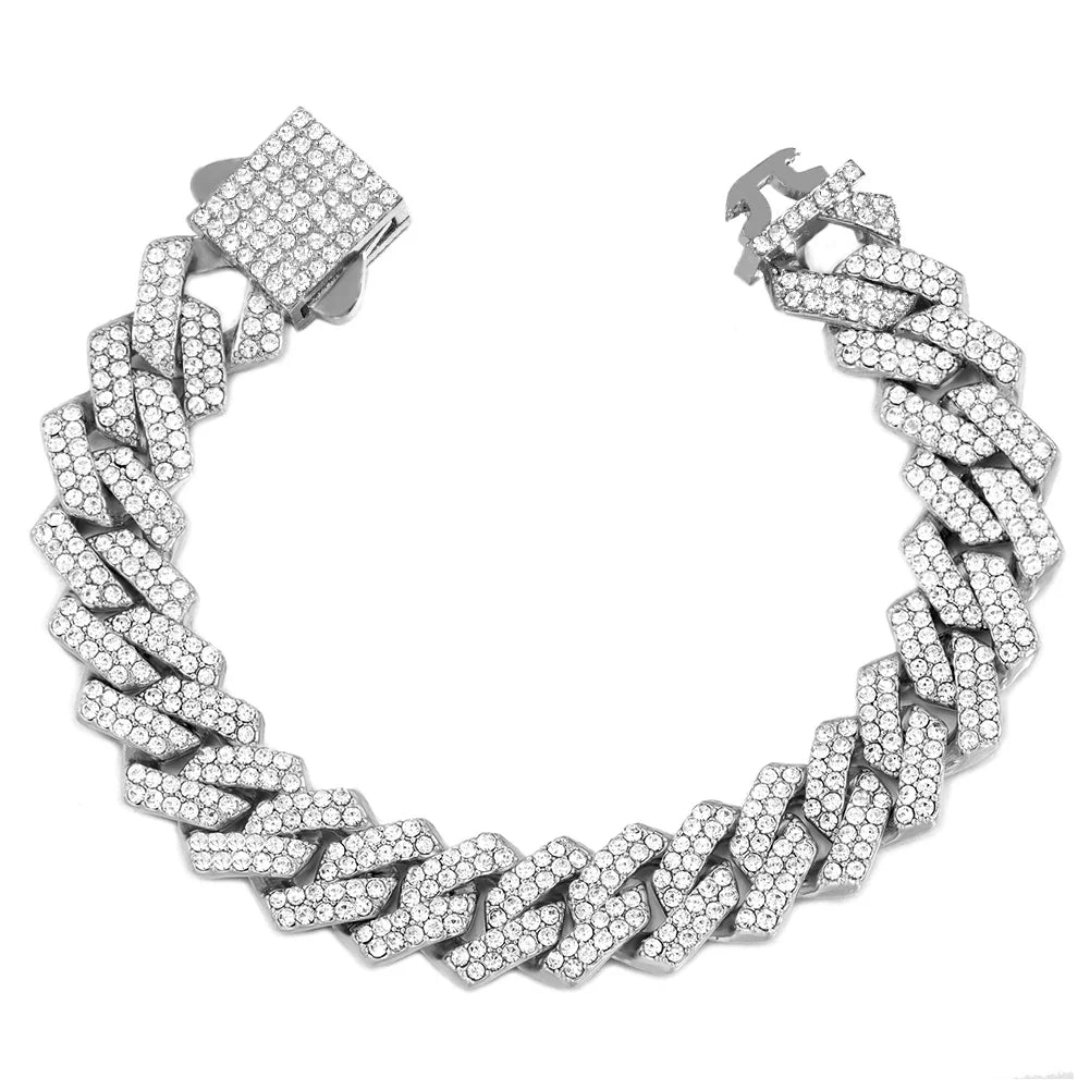 14MM Cuban Link Chain Bracelet-6