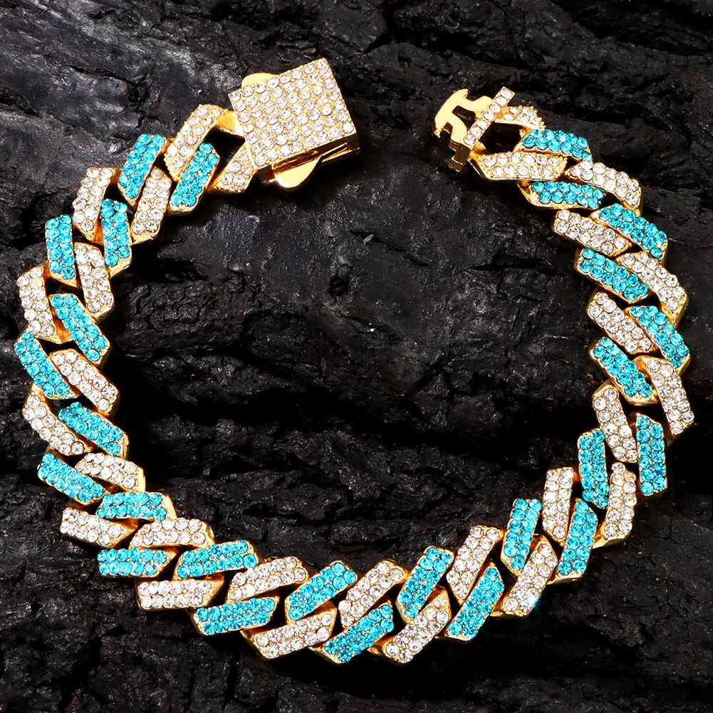 14MM Cuban Link Chain Bracelet-4