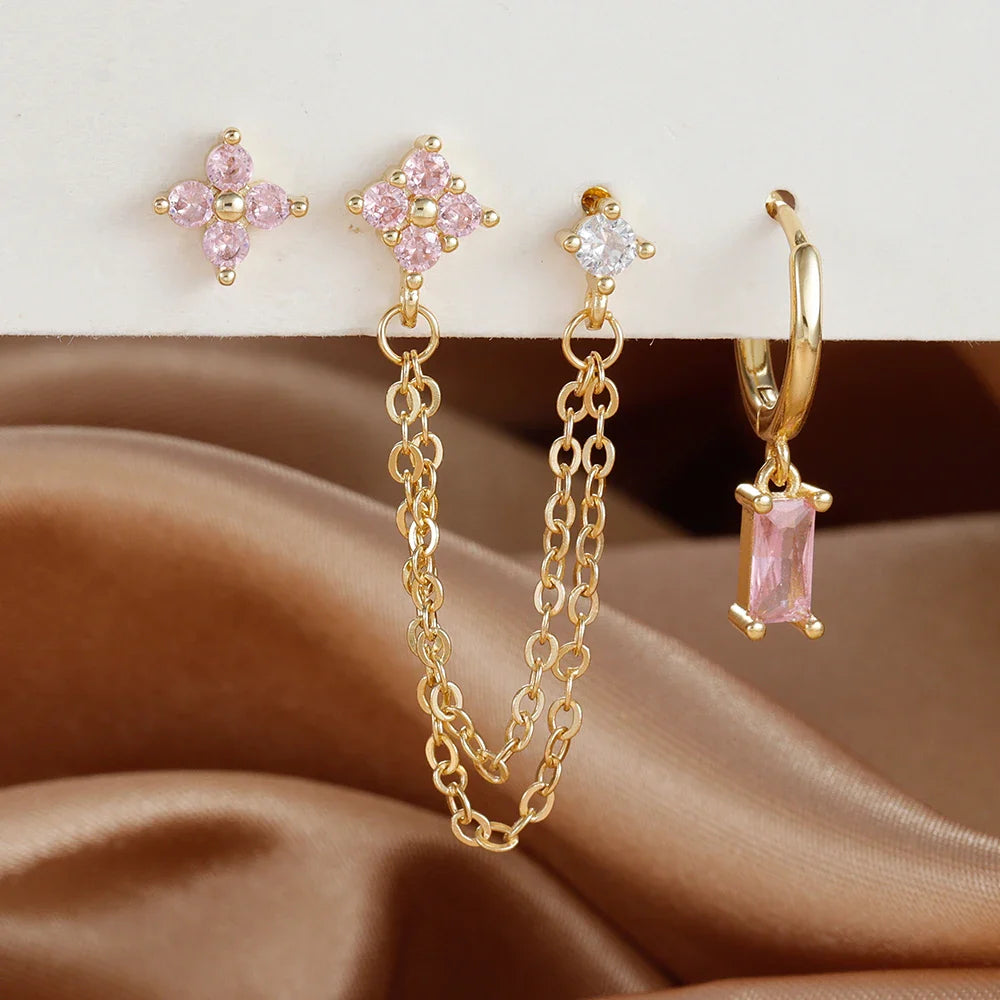 Zodiac Birthstone Earrings Set for Everyday Celestial Style-28