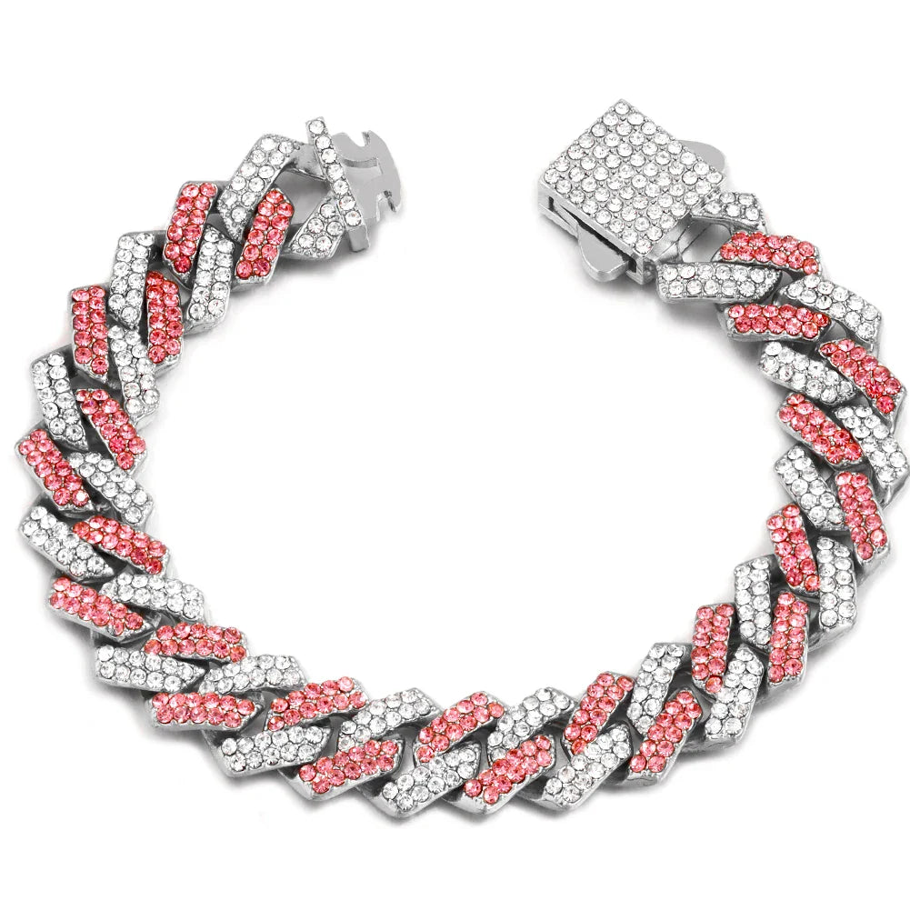 14MM Cuban Link Chain Bracelet-7