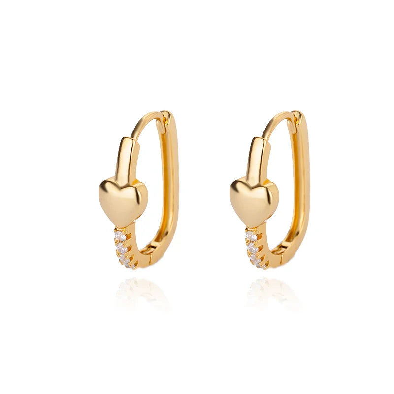 Minimalist Star Hoop Earrings for Everyday Elegance-15