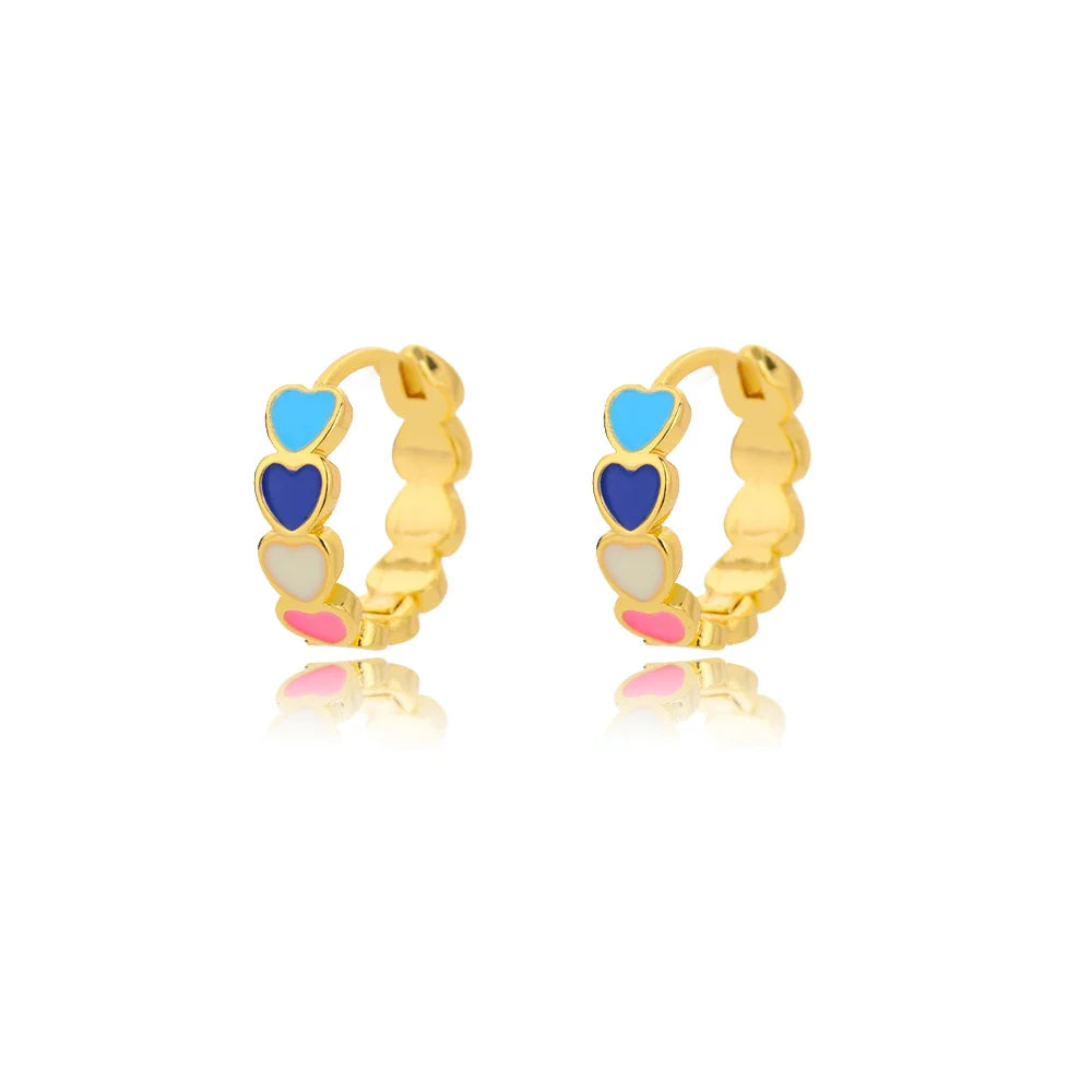 Minimalist Star Hoop Earrings for Everyday Elegance-14