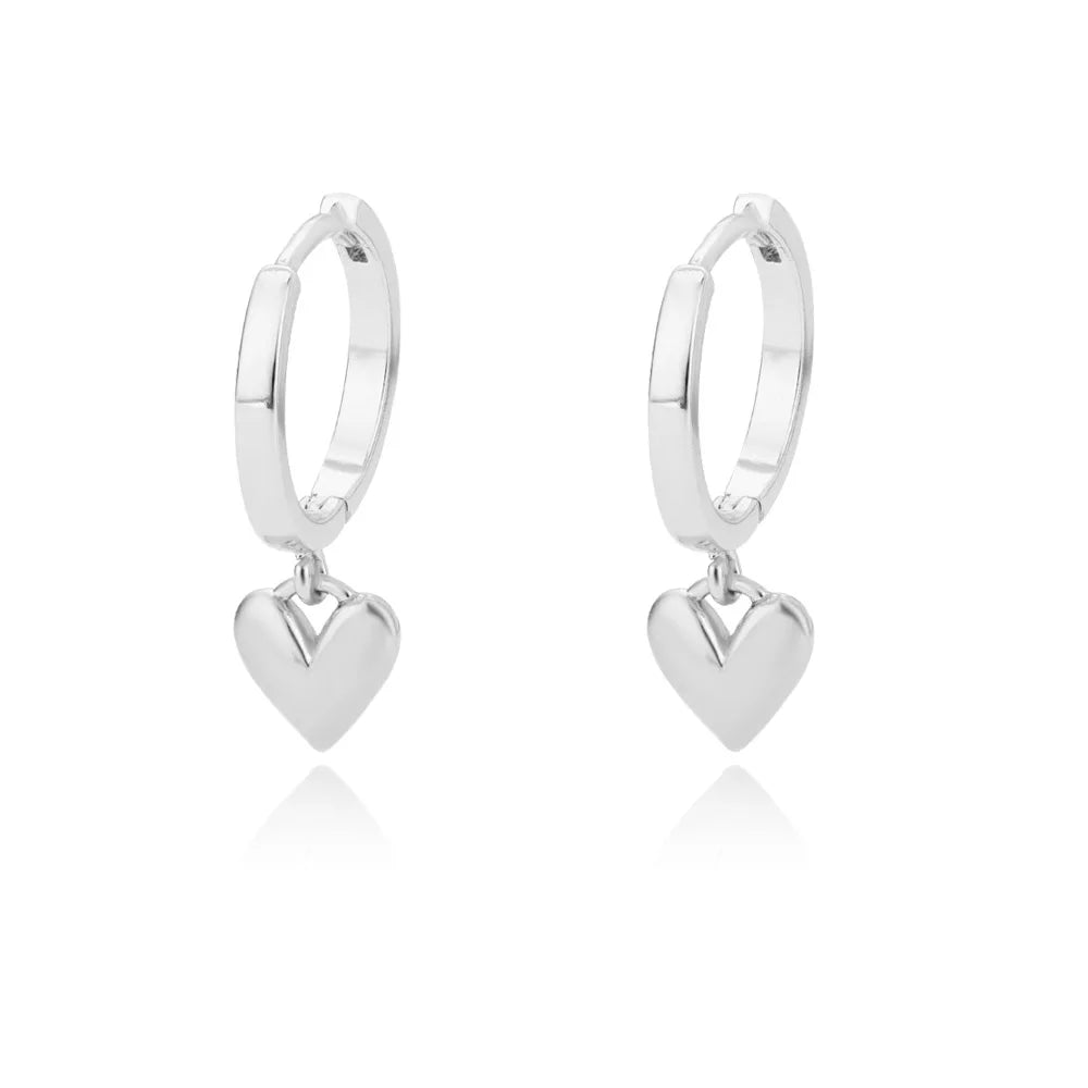 Minimalist Star Hoop Earrings for Everyday Elegance-5