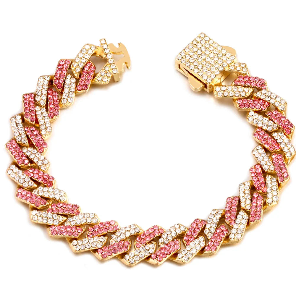 14MM Cuban Link Chain Bracelet-5