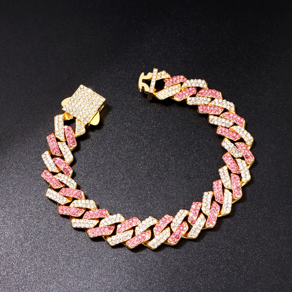 14MM Cuban Link Chain Bracelet-3