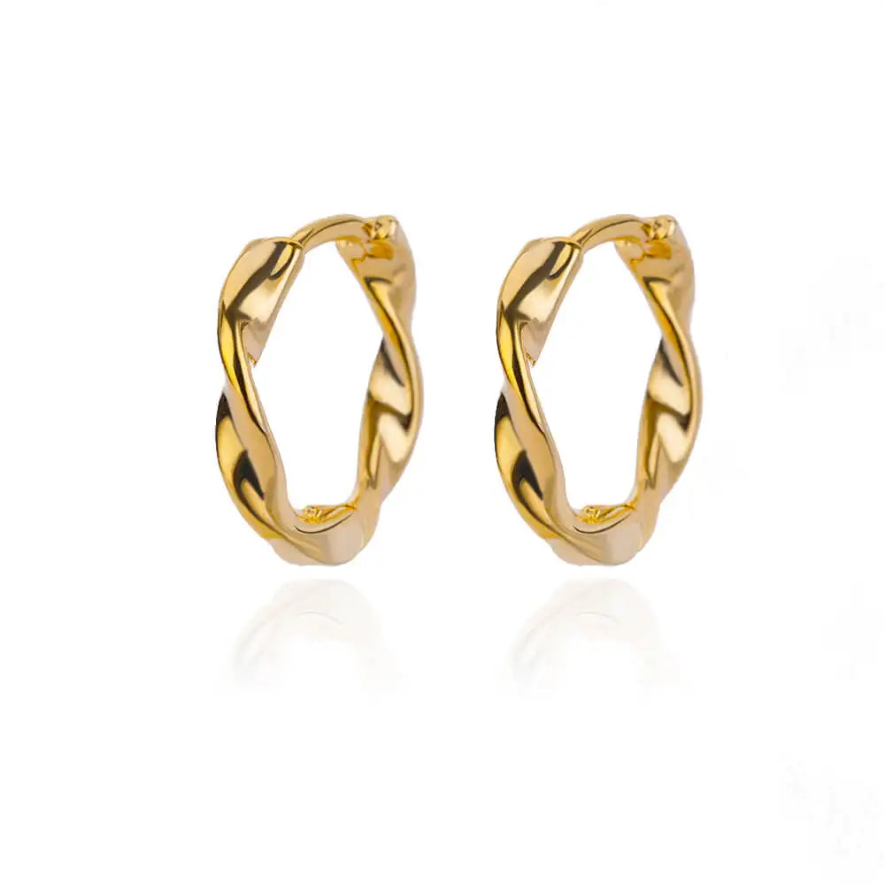 Minimalist Star Hoop Earrings for Everyday Elegance-24